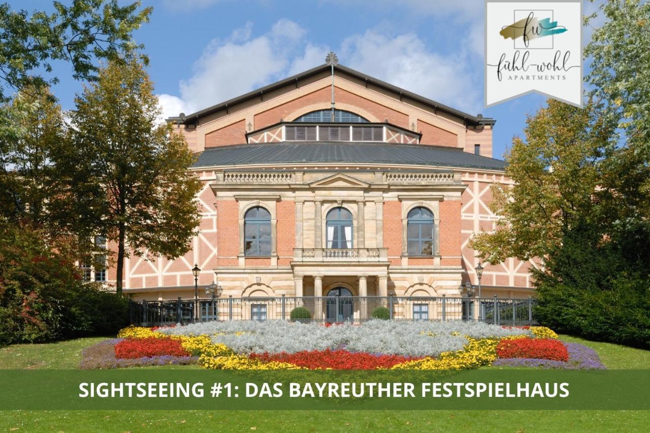 Ferienhaus Fantaisie - Wohnen Nahe Schlosspark -Stadtgrenze Bayreuth Fuer 1-5 Pers, Hunde Willkommen, Voll Eingezaeunt Eckersdorf Bagian luar foto