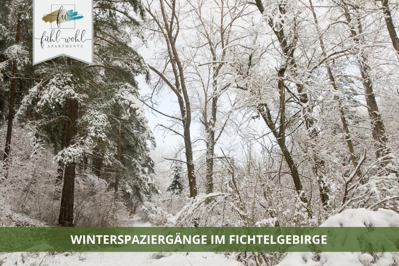 Ferienhaus Fantaisie - Wohnen Nahe Schlosspark -Stadtgrenze Bayreuth Fuer 1-5 Pers, Hunde Willkommen, Voll Eingezaeunt Eckersdorf Bagian luar foto